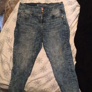 Blue,high waisted, mom jeans
